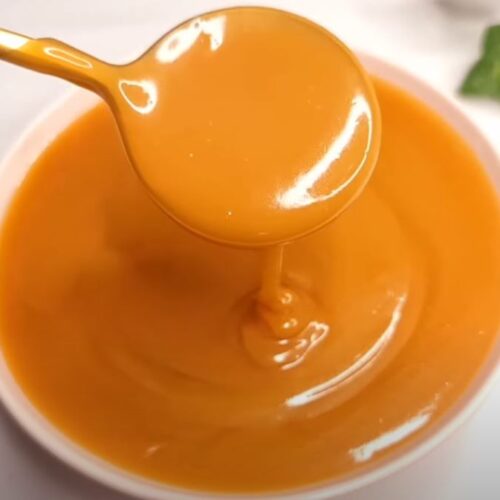 طريقة عمل صوص الكراميل
